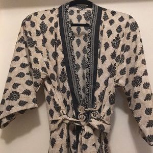 Handmade silk kimono